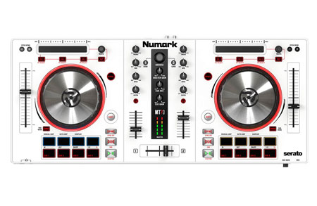 Numark MixTrack Pro III *LImited Edition* in White Starter Package