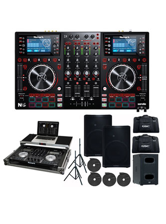 Numark NV2 and QSC CP12 & KS112 Package