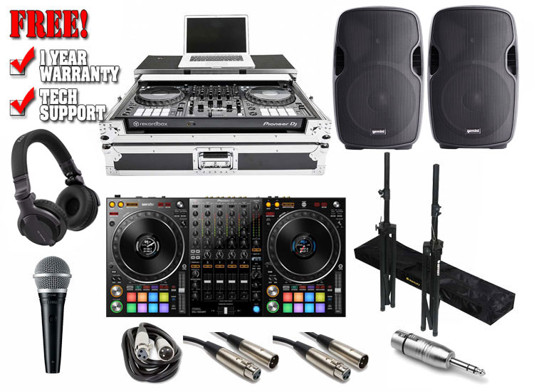 Pioneer DJ DDJ-1000SRT Party Rocker Bundle