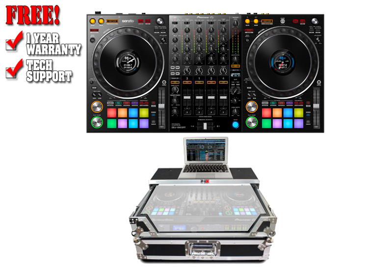 PIONEER DDJ-1000SRT Controller + Case Bundle