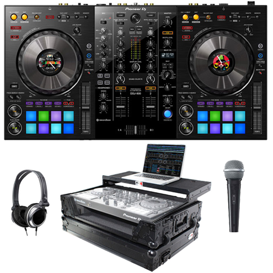 Pioneer DDJ 800 & ProX XS-DDJ800 WLTBL Package