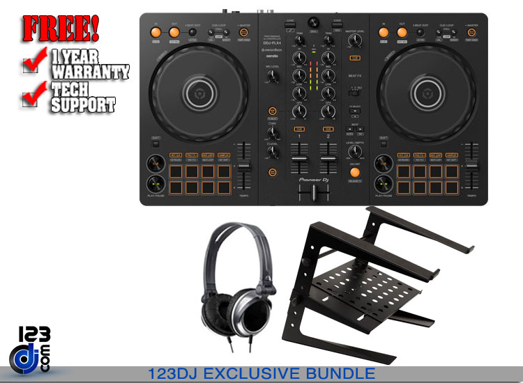 Pioneer DDJ-FLX4 and JS-LPT200 Package