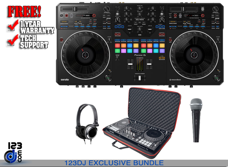 Pioneer DDJ-REV5 & ProX XB-DJCL Package