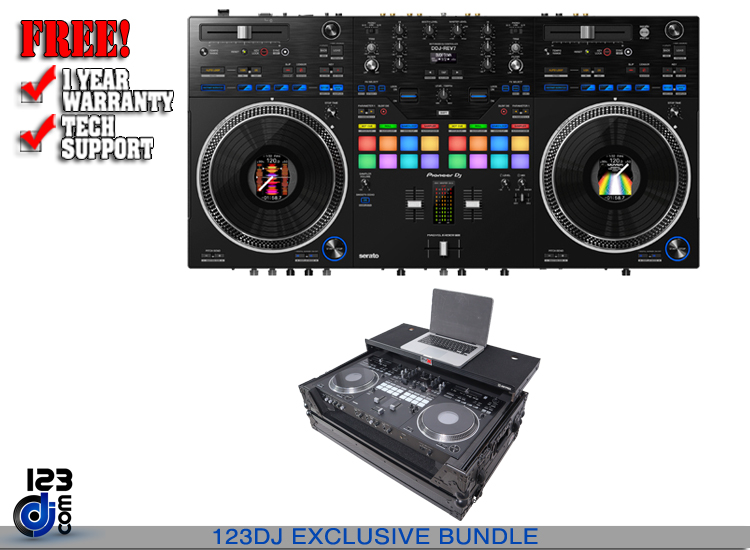 Pioneer DDJ-REV7 with ProX XS-DDJREV7WLTBL Package