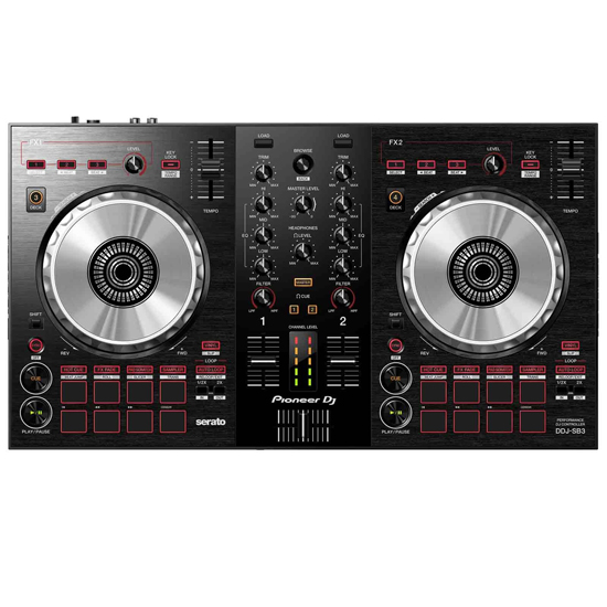 Pioneer DDJ-SB3 & Technical Pro PB8X2WPKG Pack