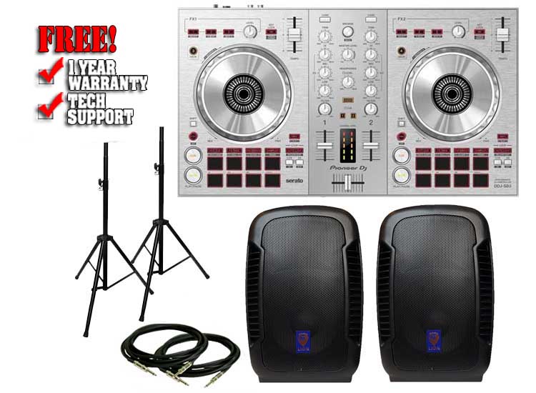 Pioneer DDJ-SB3-S & Technical Pro Lion 15" Pack