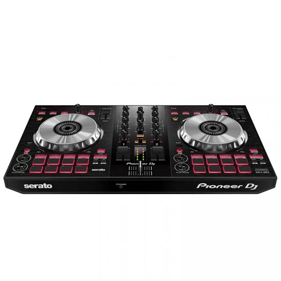 Pioneer DJ DDJ-SB3 with DJ Stand & Headphones Package