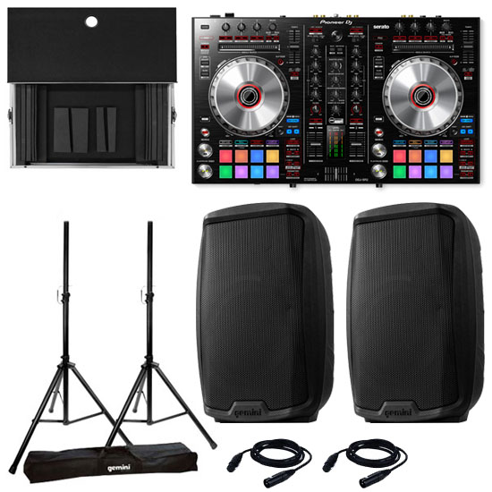 Pioneer DDJ-SR2 & Gemini AS-2110P Package