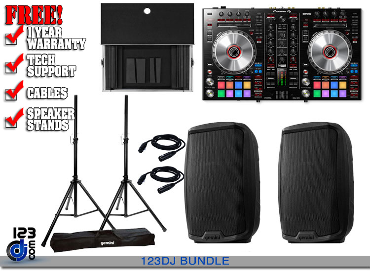 Pioneer DDJ-SR2 & Gemini AS-2110P Package