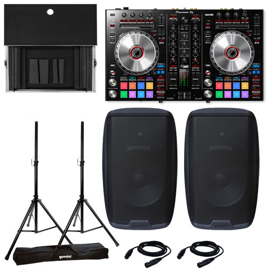 Pioneer DDJ-SR2 & Gemini AS-2112P Package