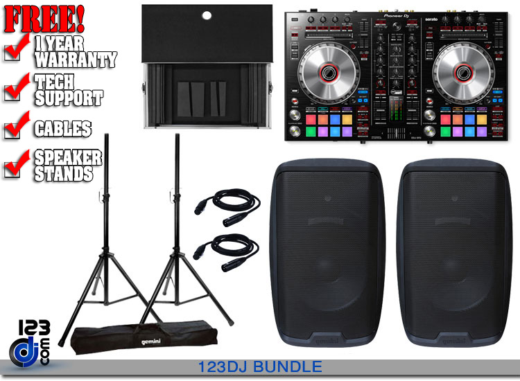 Pioneer DDJ-SR2 & Gemini AS-2112P Package