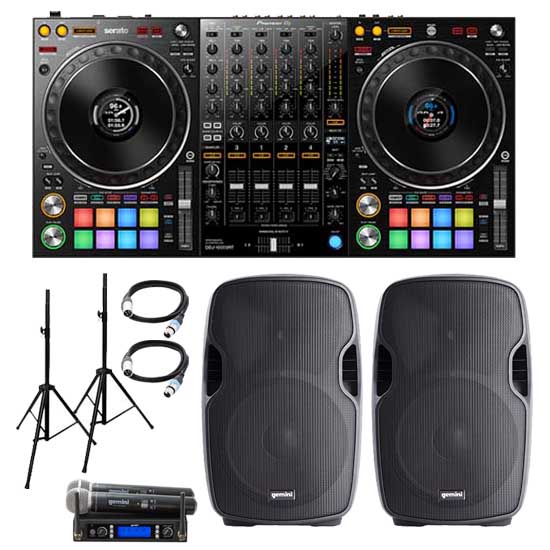 Pioneer DDJ1000SRT & Gemini AS-08P Pack