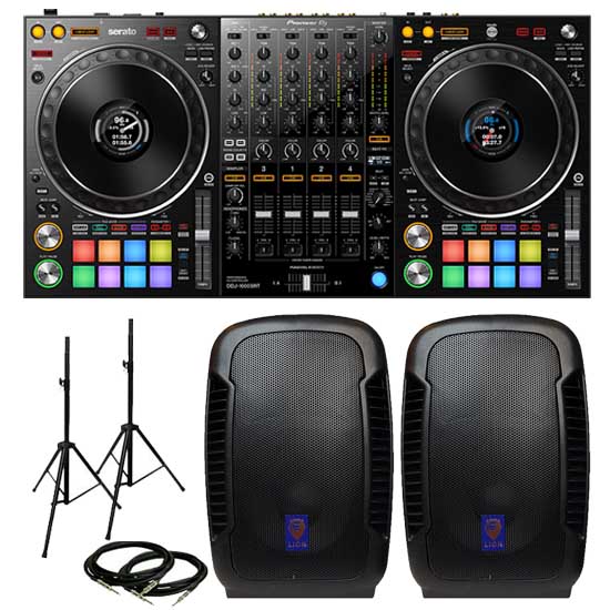 Pioneer DDJ1000SRT & Technical Pro Lion 10" Pack