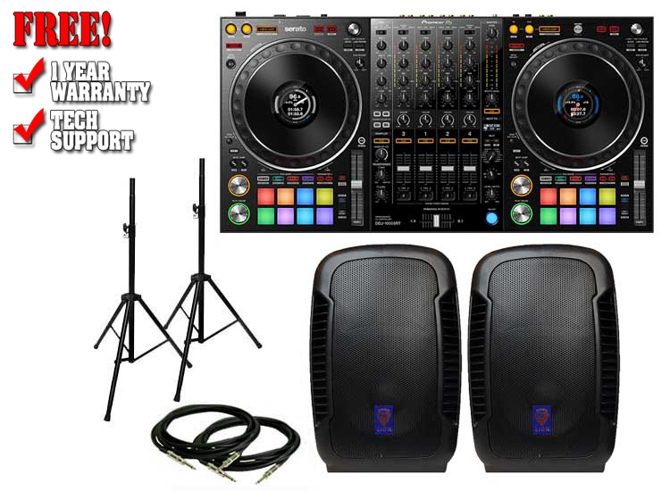 Pioneer DDJ1000SRT & Technical Pro Lion 10" Pack