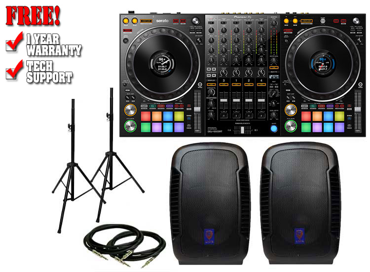 Pioneer DDJ1000SRT & Technical Pro Lion 12" Pack