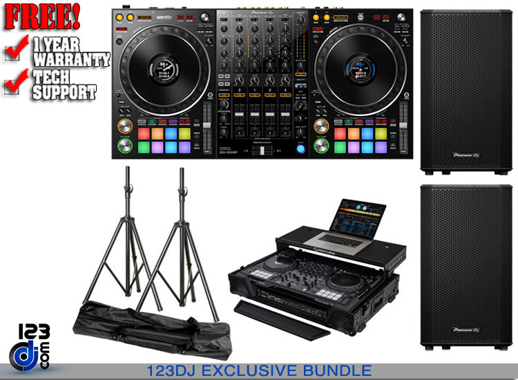 Pioneer DDJ1000SRT and XPRS102 Pack