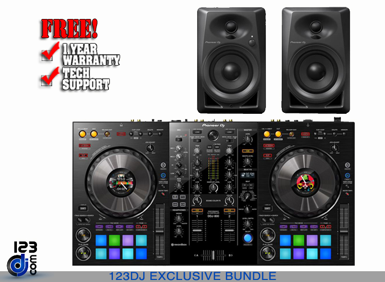 Pioneer DDJ800 & DM40 Package