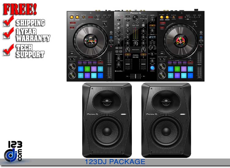 Pioneer DDJ800 & VM-50 Package 