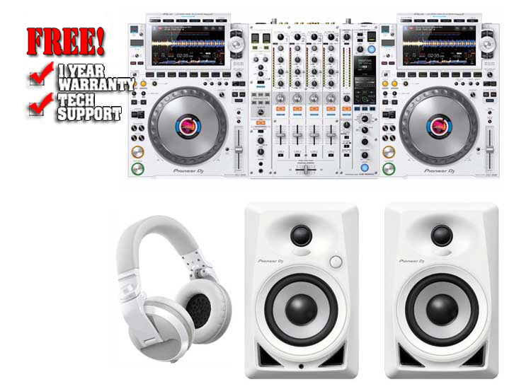 Pioneer CDJ-3000 White Pack 1