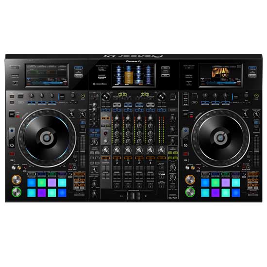 PIONEER DJ DDJ-RZX REKORDBOX CONTROLLER WITH FREE DECKSAVER + FLIGHT CASE BUNDLE