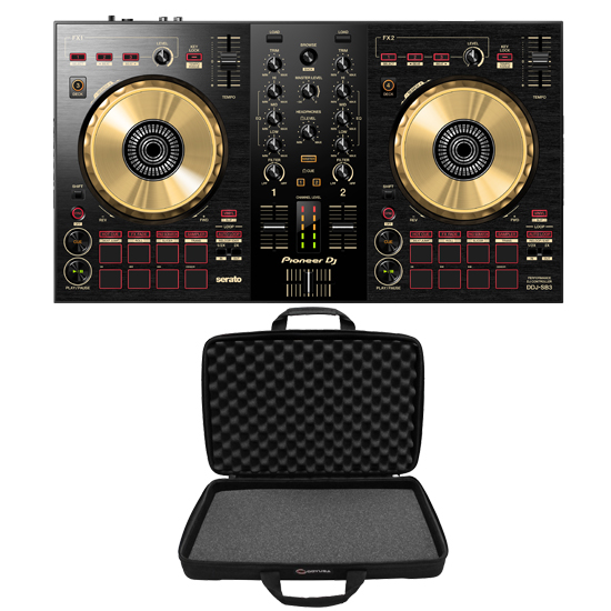 Pioneer DJ DDJ-SB3-N and Odyssey BMSLDJCS Package