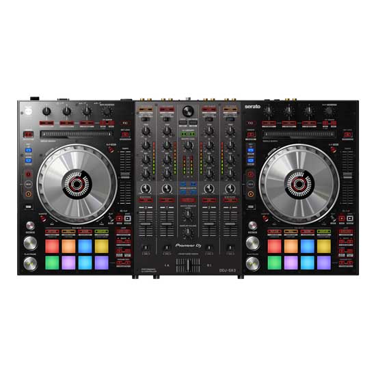 PIONEER DJ DDJ-SX3 + ODYSSEY FZGSPIDDJSX2 2U Case Bundle