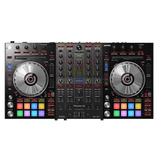 Pioneer DDJ-SX3 and QSC CP12 with Odyssey FRGSPIDDJRX Package