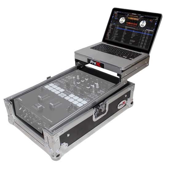 PIONEER DJ DJM-S9 2 Channel Serato DJ Mixer + Flight Case + Decksaver Cover + USB Cable Bundle