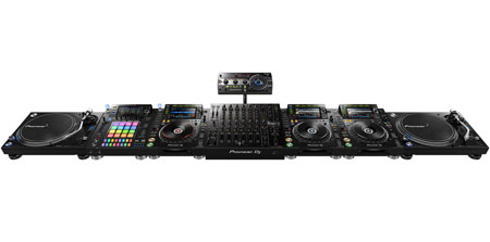 Pioneer DJ DJM-V10 6-Channel & KRK RP8G4 Pair Package