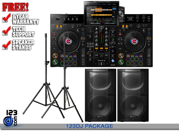 Pioneer DJ XDJ-RX3 and Pioneer DJ XPRS12 Package