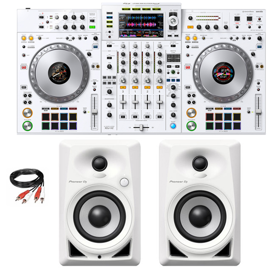 Pioneer DJ XDJ-XZ-W and Pioneer DM-40 White Package | DJ Packages 