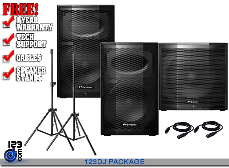 Pioneer XPRS10 & XPRS115S Pack