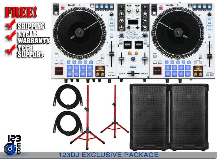Rane ONE MKII with Gemini GD115BT Pack
