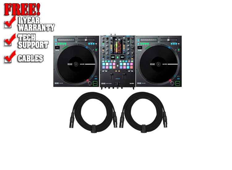 (2) Rane TWELVE MKII Controllers with SEVENTY TWO MKII Mixer Package