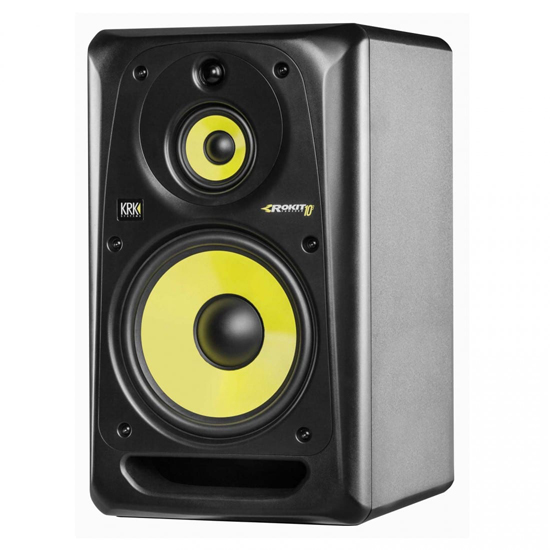 Roland DJ-808 4-Channel Mixer & DJ Controller & KRK RP103G3 10" 3-Way Active Studio Monitors & 12S2 v2 12" Subwoofer Package