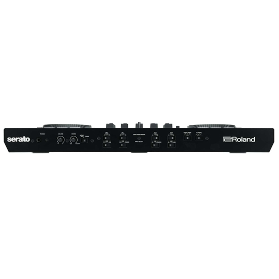 Roland DJ-808 4-Channel Mixer & DJ Controller & KRK RP103G3 10" 3-Way Active Studio Monitors & 12S2 v2 12" Subwoofer Package