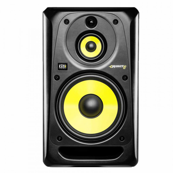 Roland DJ-808 4-Channel Mixer & DJ Controller & KRK RP103G3 10" 3-Way Active Studio Monitors & 12S2 v2 12" Subwoofer Package