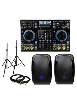 Gemini SDJ-4000 & Technical Pro Lion 10" Pack