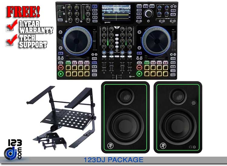 Gemini SDJ-4000 & Mackie CR3-X Package