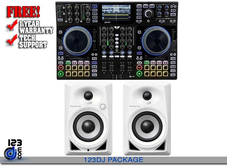 Gemini SDJ-4000 & Pioneer DM-40 White Package