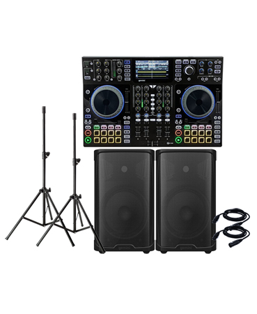 Gemini SDJ4000 Controller and GD115BT speakers Package