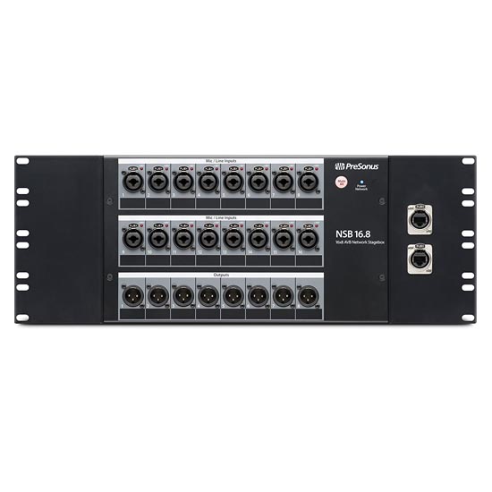  PreSonus NSB 16.8 16x8 AVB-networked Stage Box 