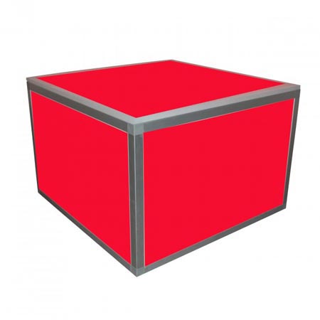 Lumo Stage Acrylic Platform Riser 24In X 24In X 16In High Section