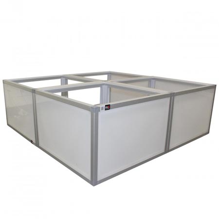 Lumo Stage Acrylic Platform Riser 24In X 24In X 16In High Section