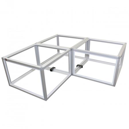 Lumo Stage Acrylic Platform Riser 24In X 24In X 16In High Section