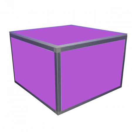 Lumo Stage Acrylic Platform Riser 24In X 24In X 16In High Section