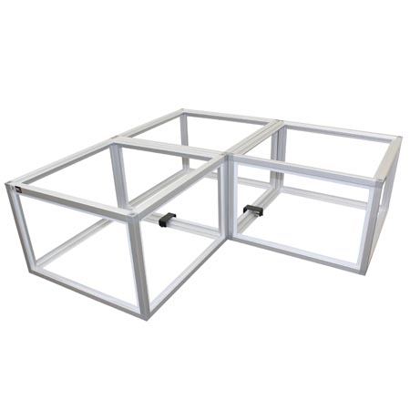 Lumo Stage Acrylic Platform Riser 24In X 24In X 24In High Section