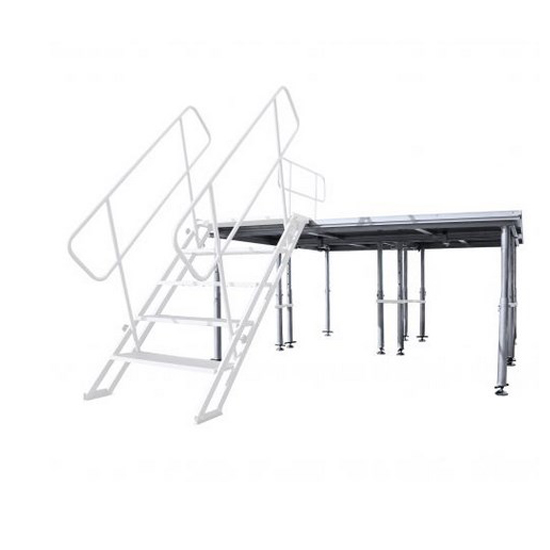 ProX XSQ-4X8 MK3 StageQ 12' x 8' 7 Step Unit Package