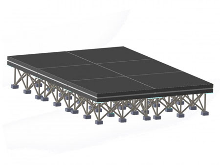 Eliminatrix  8FT x 12FT x 16" Complete Stage System Package