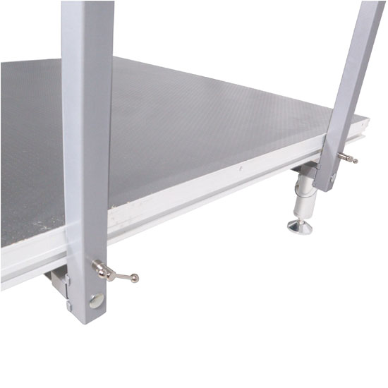 ProX XSQ-GR4FTPRO 4 ft Guardrail for StageQ and MK2 Stages